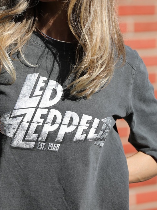 People Of Leisure Tops - People of Leisure Led Zeppelin Tee